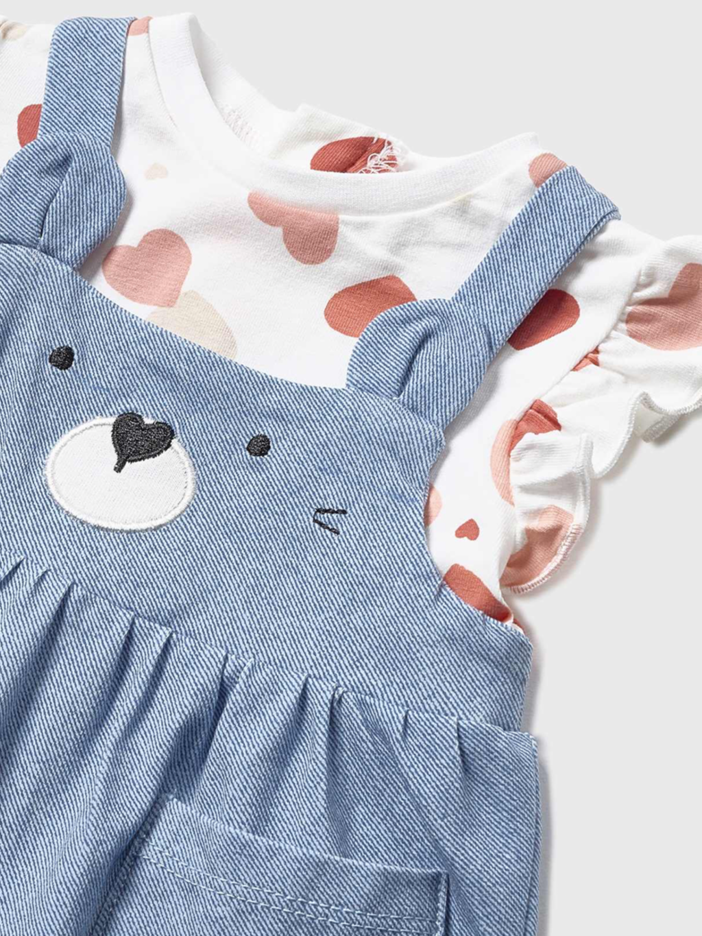 Mayoral girls romper.     03231506