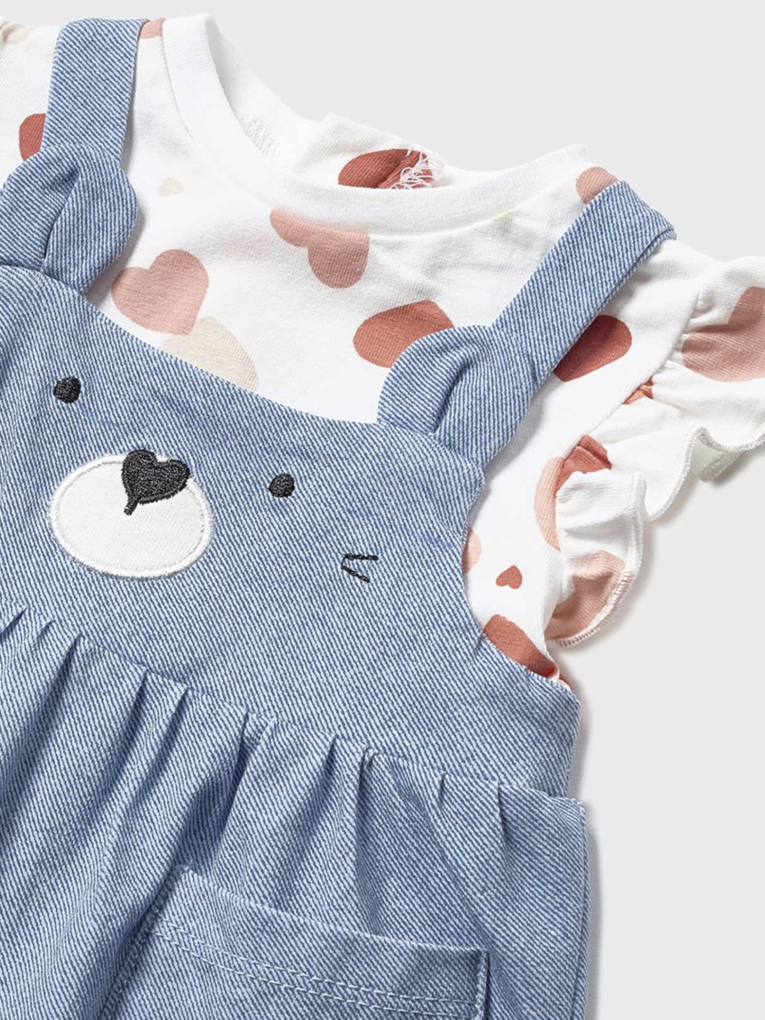 Mayoral girls romper.     03231506