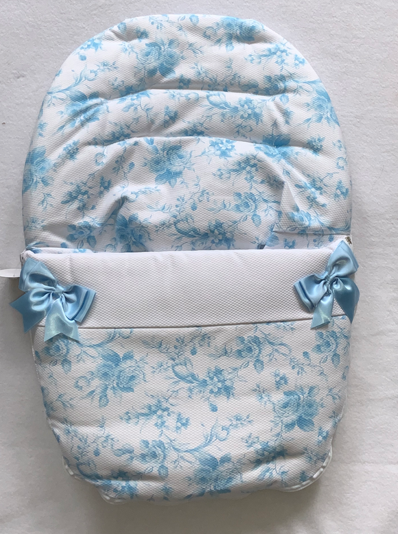 Car seat cosy toes g272 PinkyBlu Baby