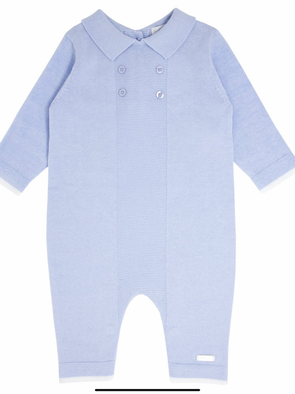 Blues baby knitted set.       1021624