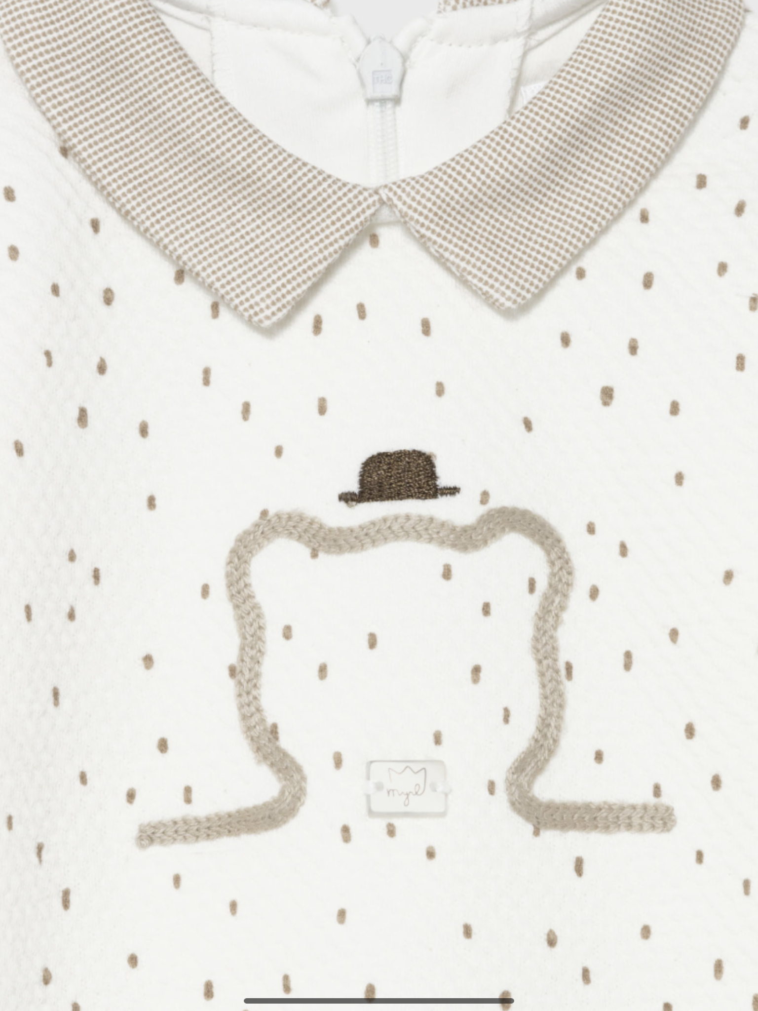 Padded onesie.          0921612