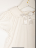 Caramelo kids ivory top.       0222813