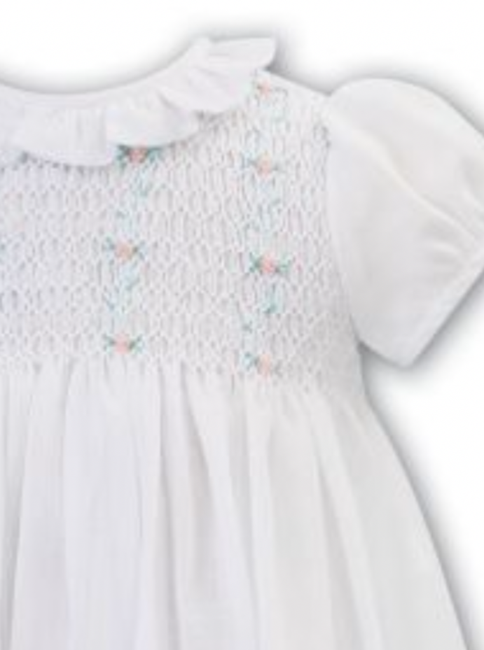 Sarah-louise hand smocked dress.    04221096