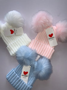 Double Pom hat 2-4 years.         0921597