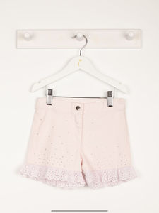Caramelo  kids Diamonte pink shorts.       0222811