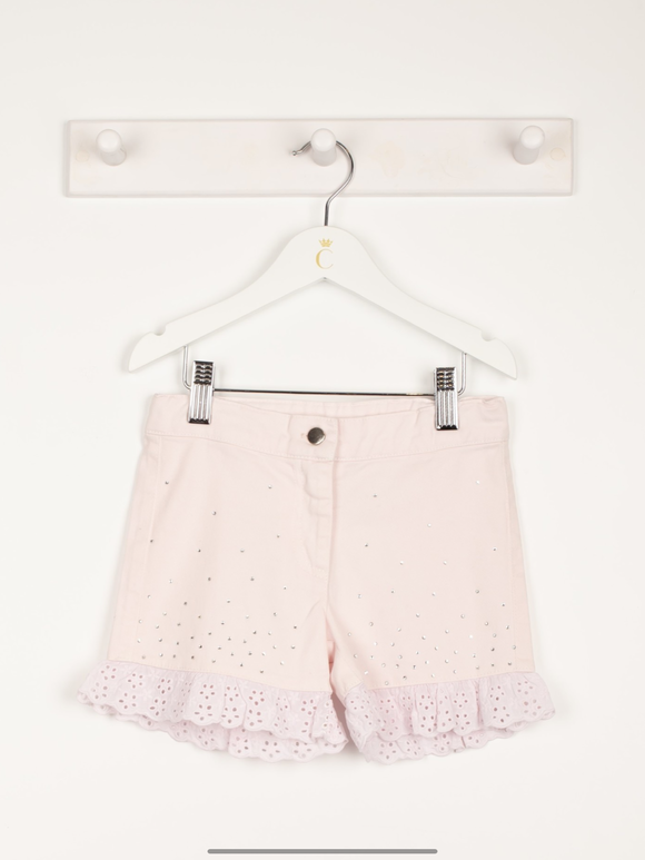 Caramelo  kids Diamonte pink shorts.       0222811