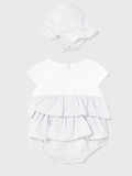 Mayoral romper with hat.     02231433