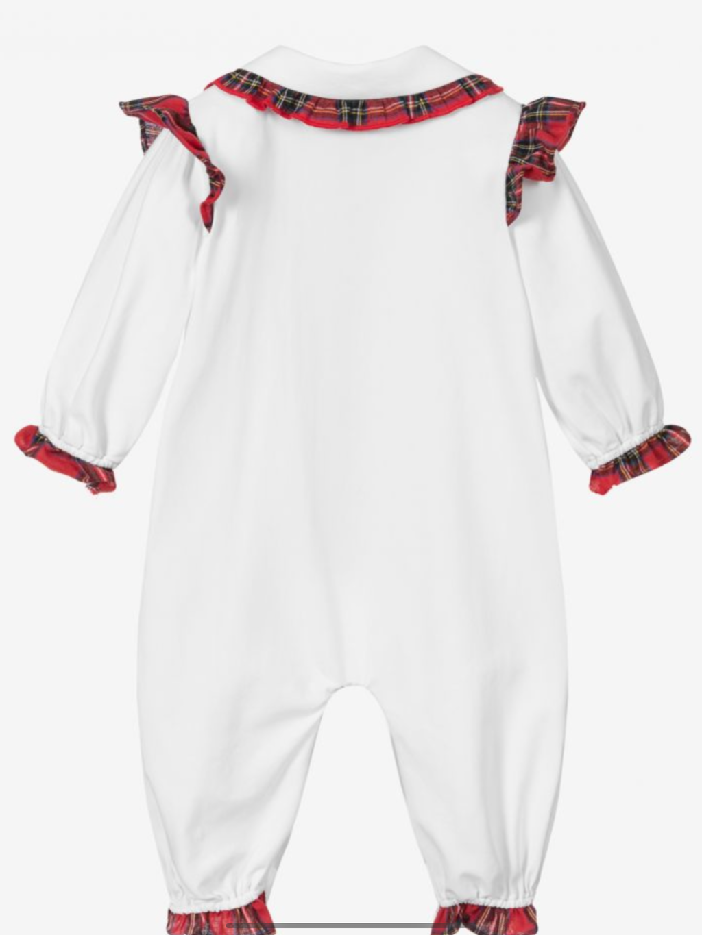 Caramelo kids tartan Romper.           0821445