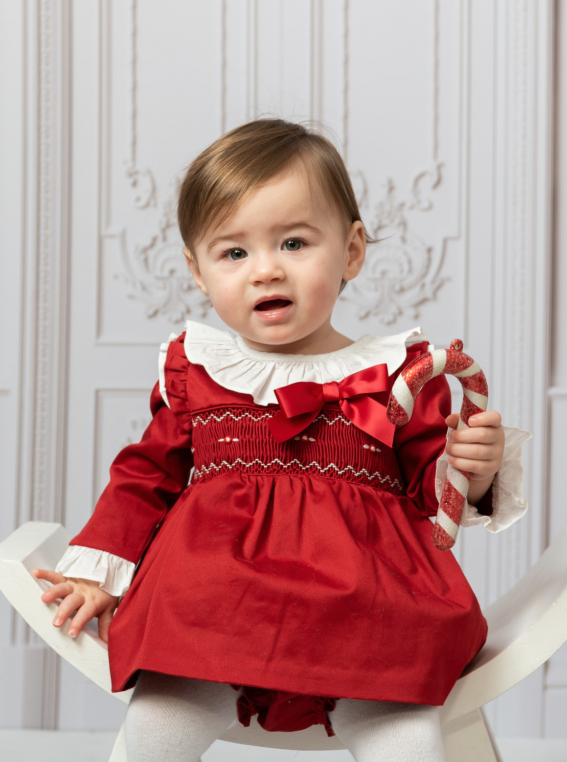 Red baby best sale pants