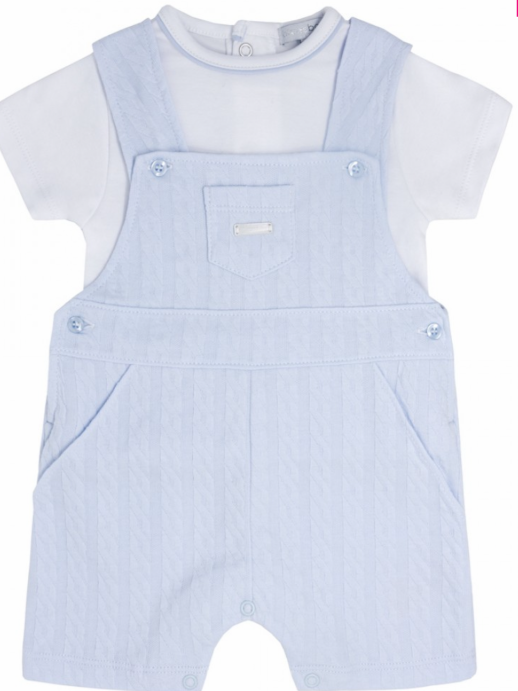 Blues baby set.            0222873