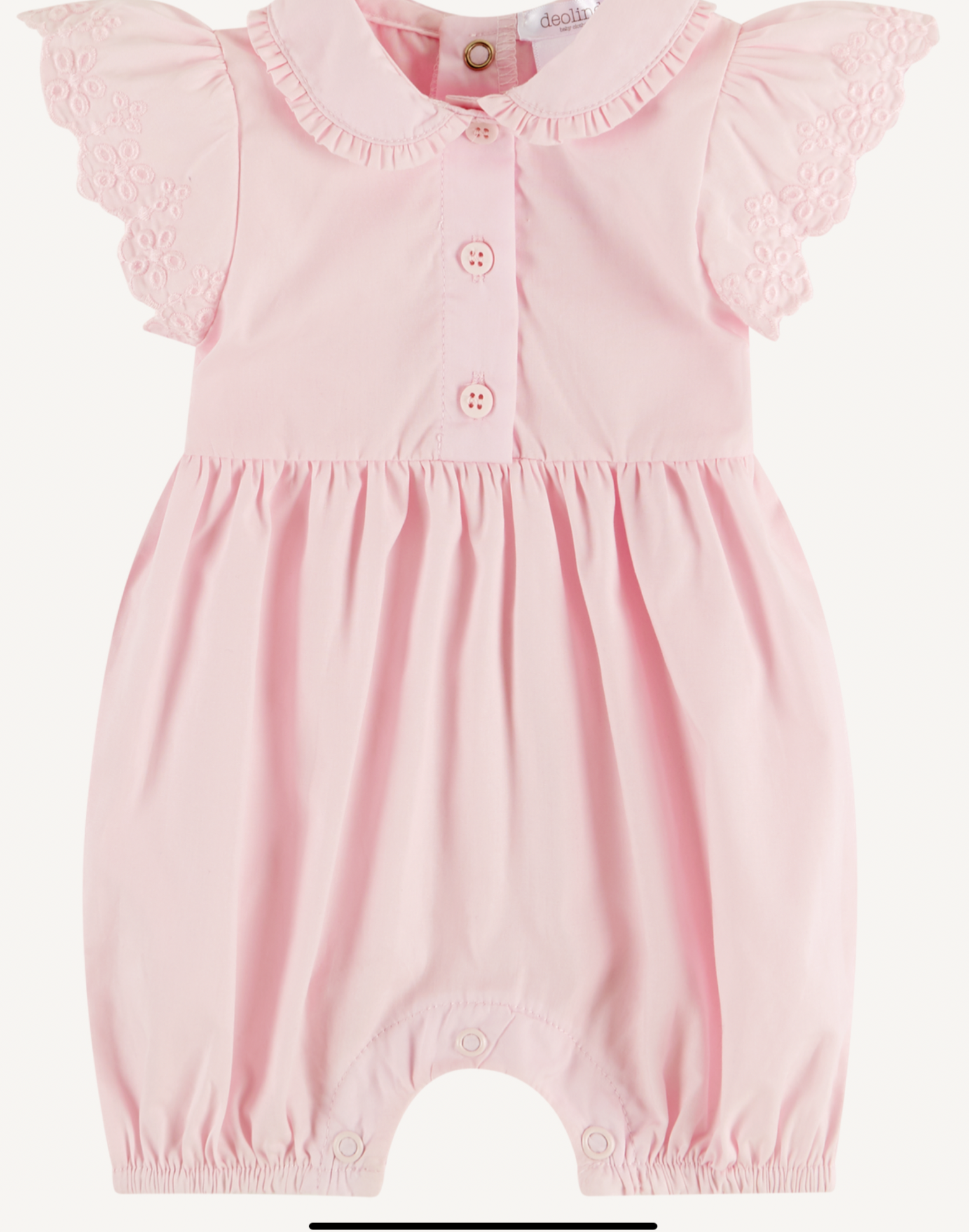 Deolinda pink romper.  02231476