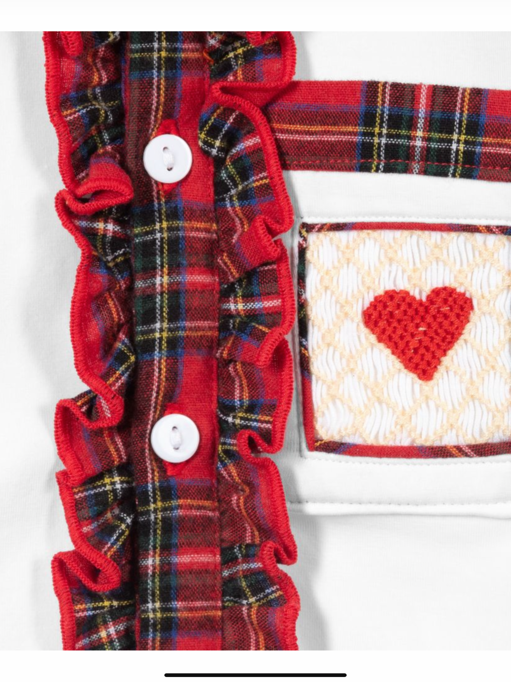 Caramelo kids tartan Romper.           0821445