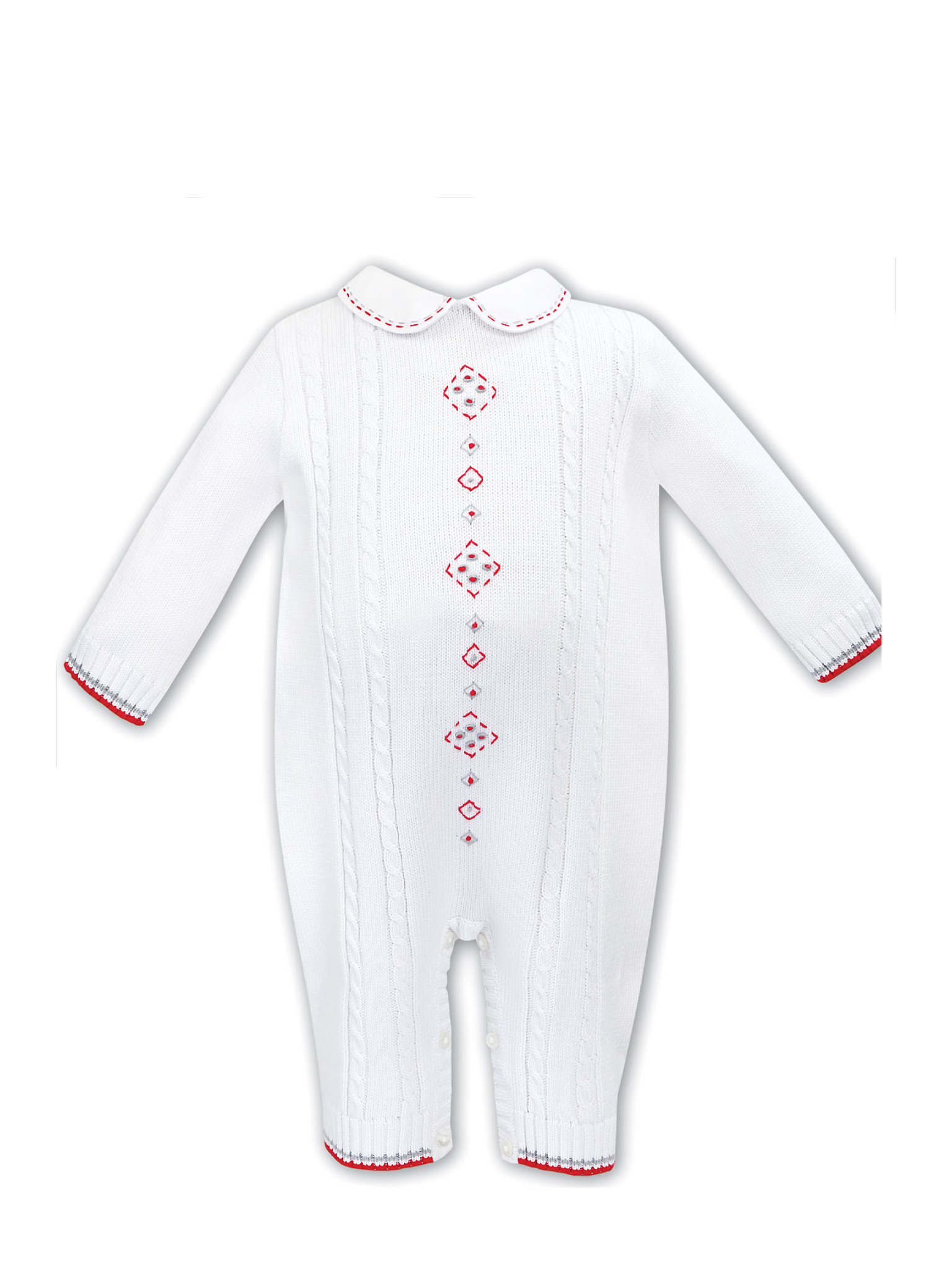 Sarah louise knitted romper g1070